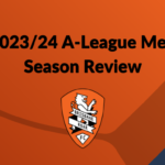 Brisbane Roar 23/24 Season Review. Photo: Brisbane Roar. Design: Round Ball Australia