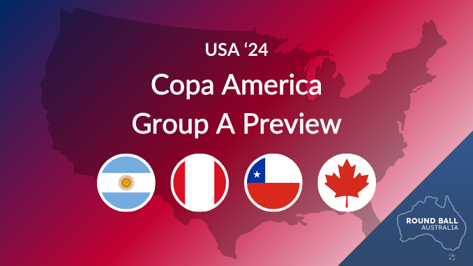 Copa America 2024 Group A Preview. Design: Round Ball Australia