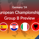 Euro 2024 Group B Preview. Design: Round Ball Australia