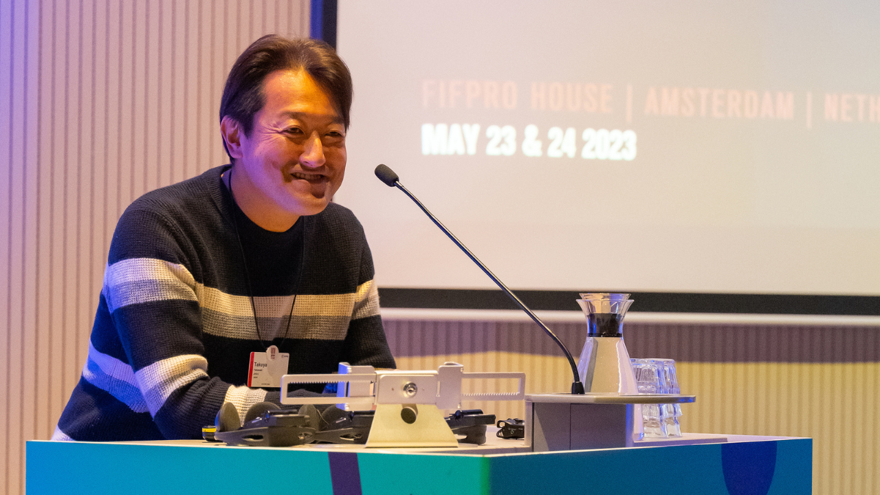 Takuya Yamazaki, Chair of FIFPRO Asia/Oceania. Photo: Provided by PFA