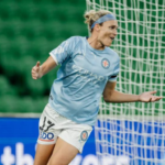 Hannah Wilkinson in action for Melbourne City. Photo: Supplied by Melbourne City.