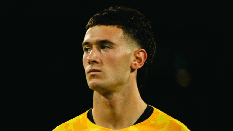 Alessandro Circati lining up for the Socceroos against Palestine in Perth. Photo: Provided by Aleksandar Jason/Subway Socceroos.