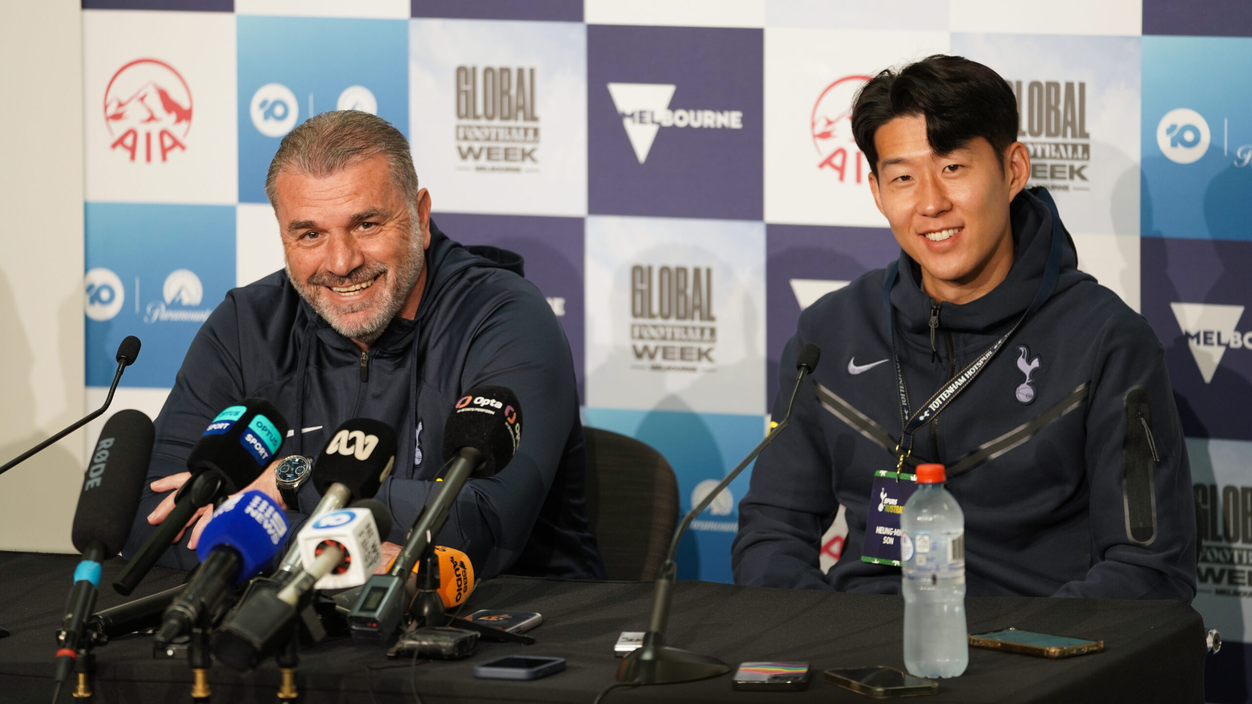 Ange Postecoglou and Son Heung-Min become the first coach and captain respectively from the AFC to win a major European trophy. Photo: Provided by TEG.
