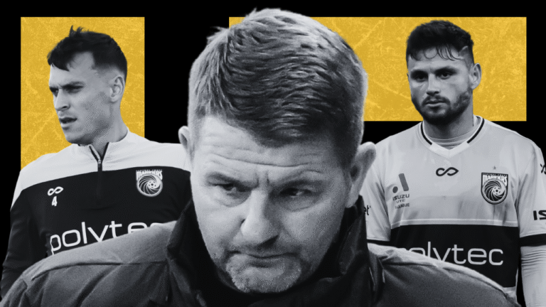 Central Coast Mariners 2024/25 A-League Men's season review. Photos: Marcus Robertson and Texi Smith / Round Ball Australia.