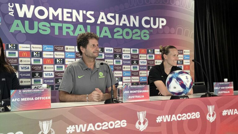 Joe Montemurro and Emily van Egmond