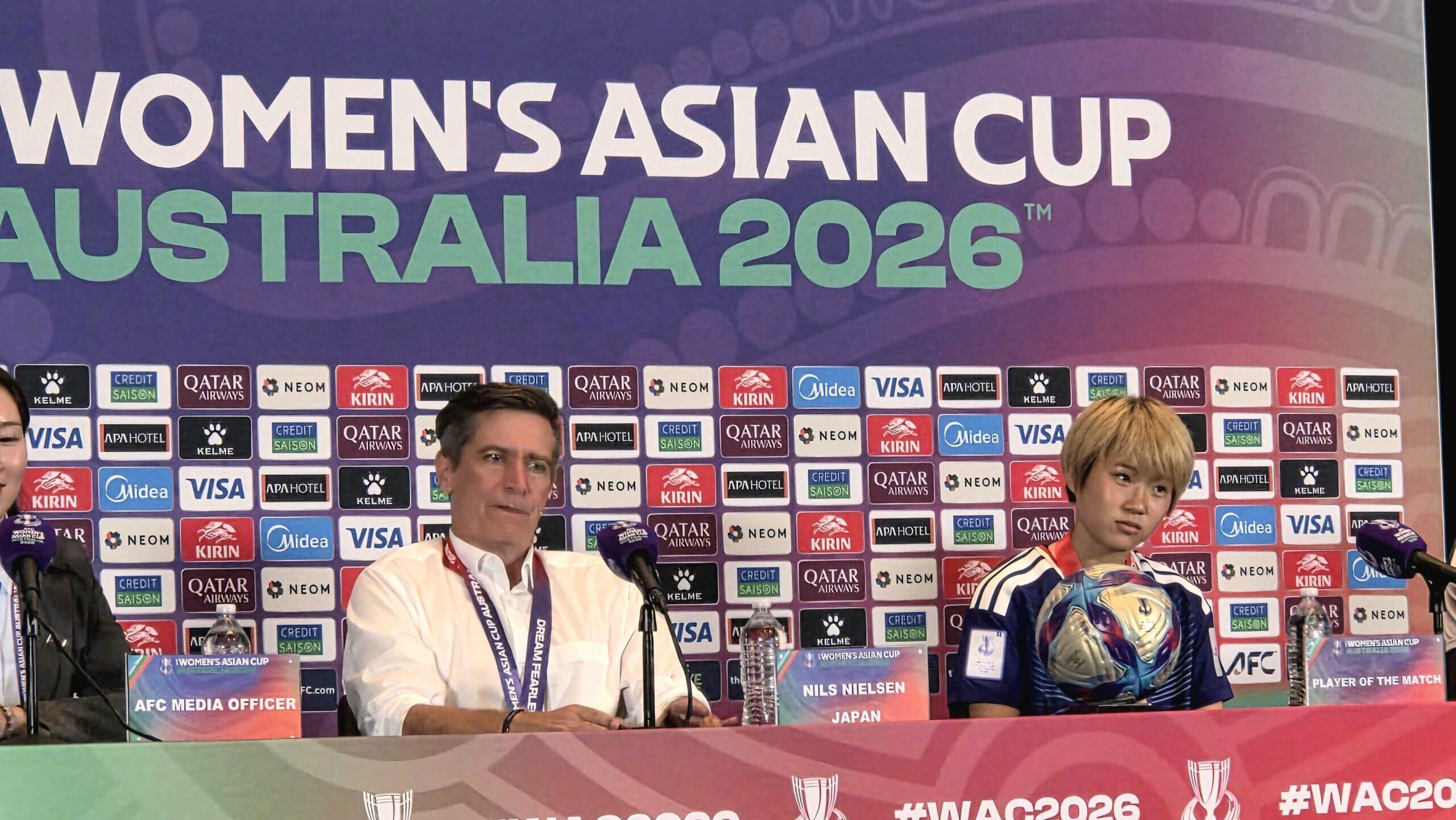 It took 'five minutes' for Nielsen to know Leah Blayney was right for Japan